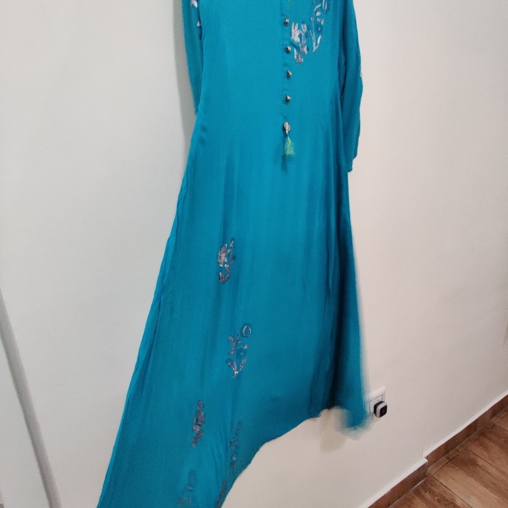 (NWOT) Sea Green Kurti - Picture 8 of 8